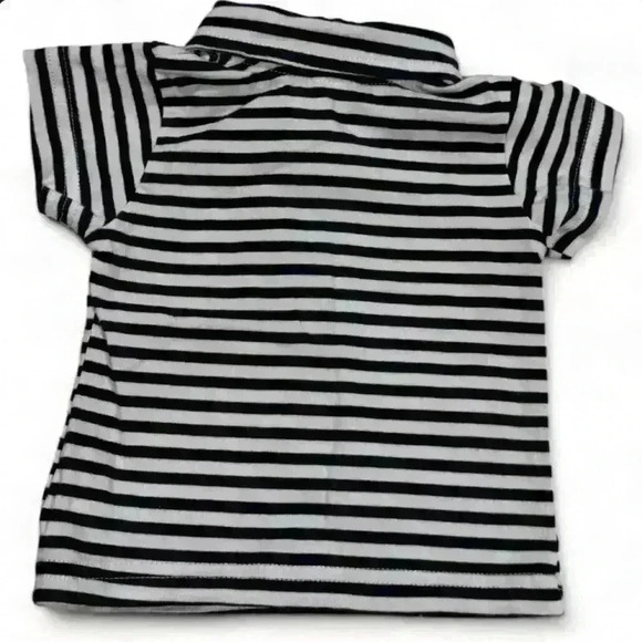 Starting Out- White/Black Polo- Boys 0-3 months - Picture 2 of 3